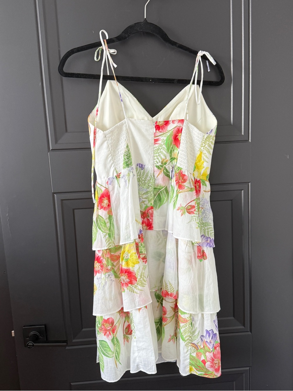 Amanda Uprichard ruffle floral dress